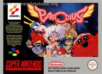 Cover Parodius - Non-Sense Fantasy for Super Nintendo